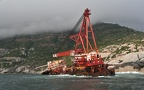 Bos 400 (172177 Besuche) Das Schiffswrack der der 1994 gestrandeten „Bos 400“ Bos 400